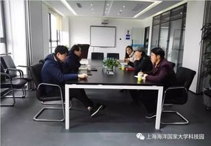 上海海事大學技術轉移中心一行來園區參觀交流，深化產學研合作